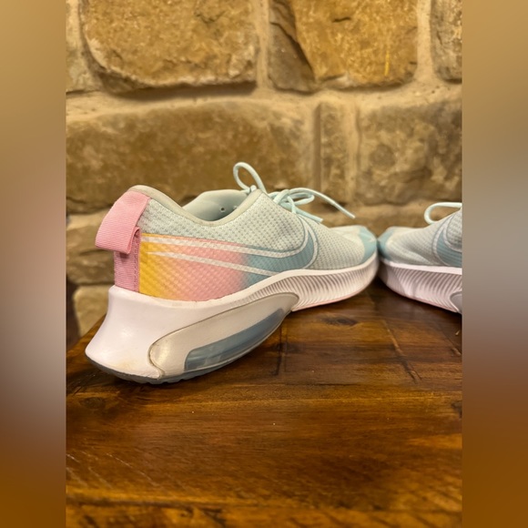 Nike Air Zoom Arcadia SE GS Glacier Blue Pink Melon Sneakers Y6.5/Women’s 8.5 - Picture 7 of 9
